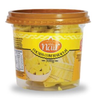 Cocada com Maracujá em Pedaços Nhá Nair (300g)