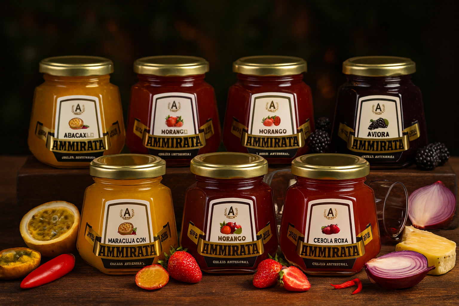 Geleia de Morango com Cabernet Ammirata - Imagem 2