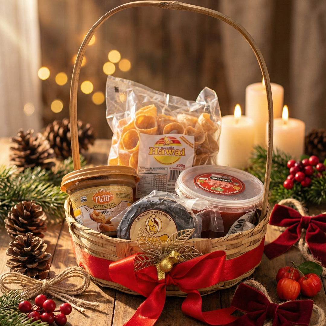 Cesta de Natal - DOCE MINAS (Pequena)
